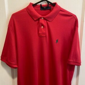 Red Polo Ralph Lauren Polo Shirt Like New